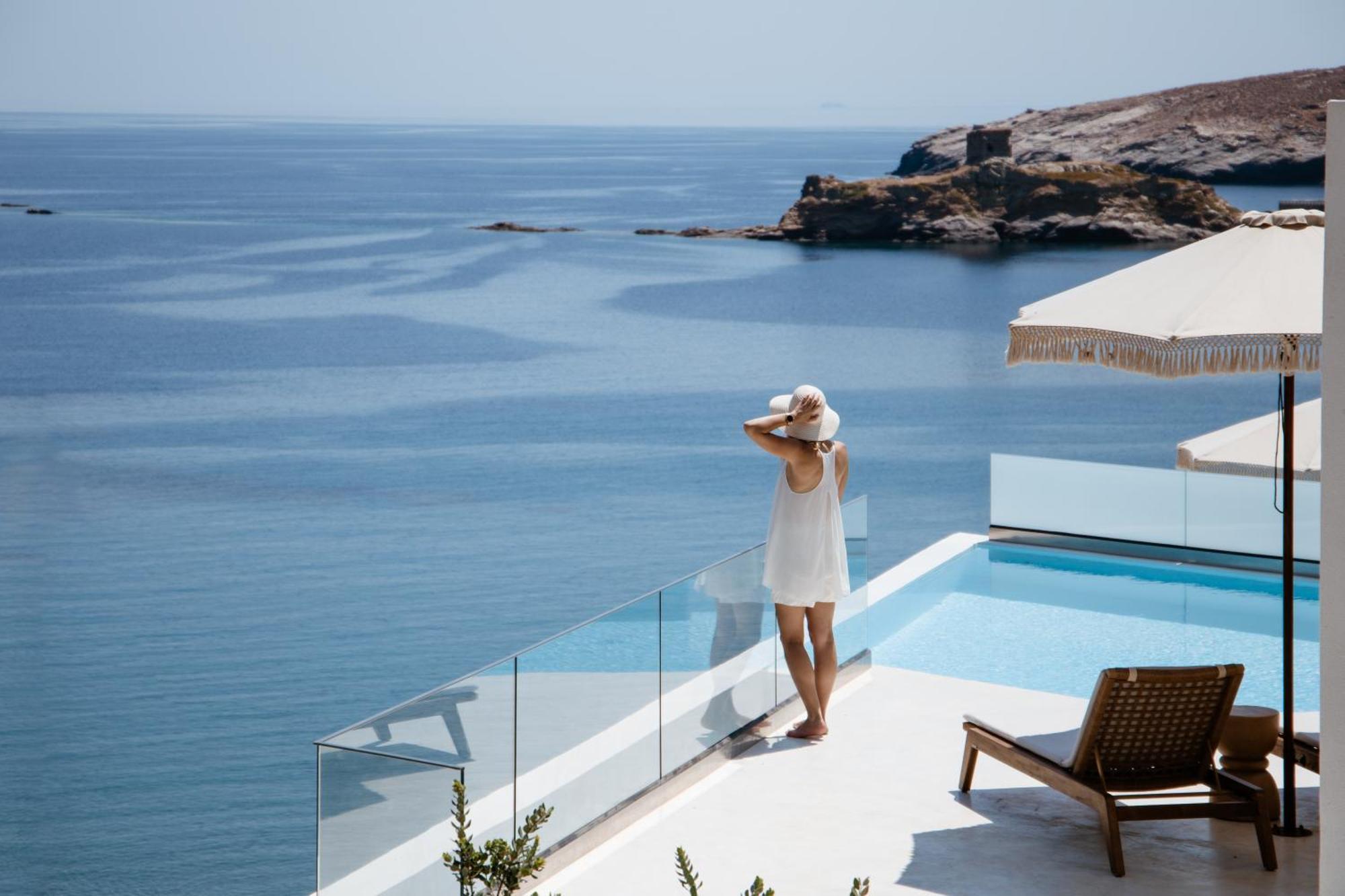 Golden Vista, Beachfront Suites By Explore Andros Luaran gambar
