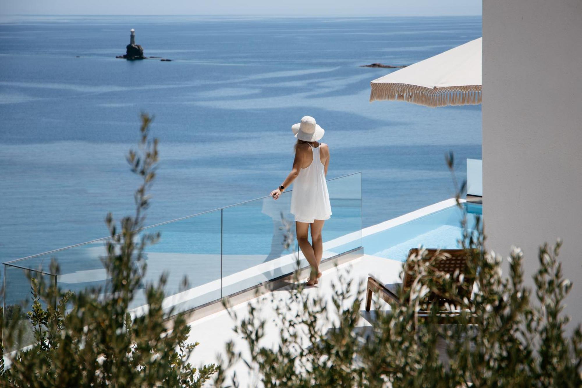 Golden Vista, Beachfront Suites By Explore Andros Luaran gambar