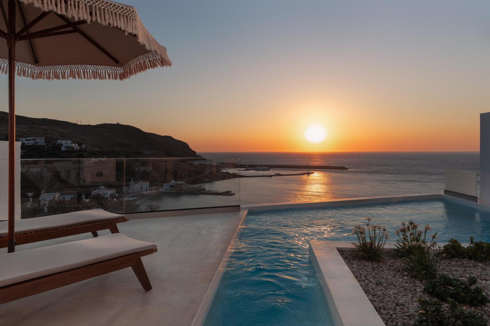 Golden Vista, Beachfront Suites By Explore Andros Luaran gambar
