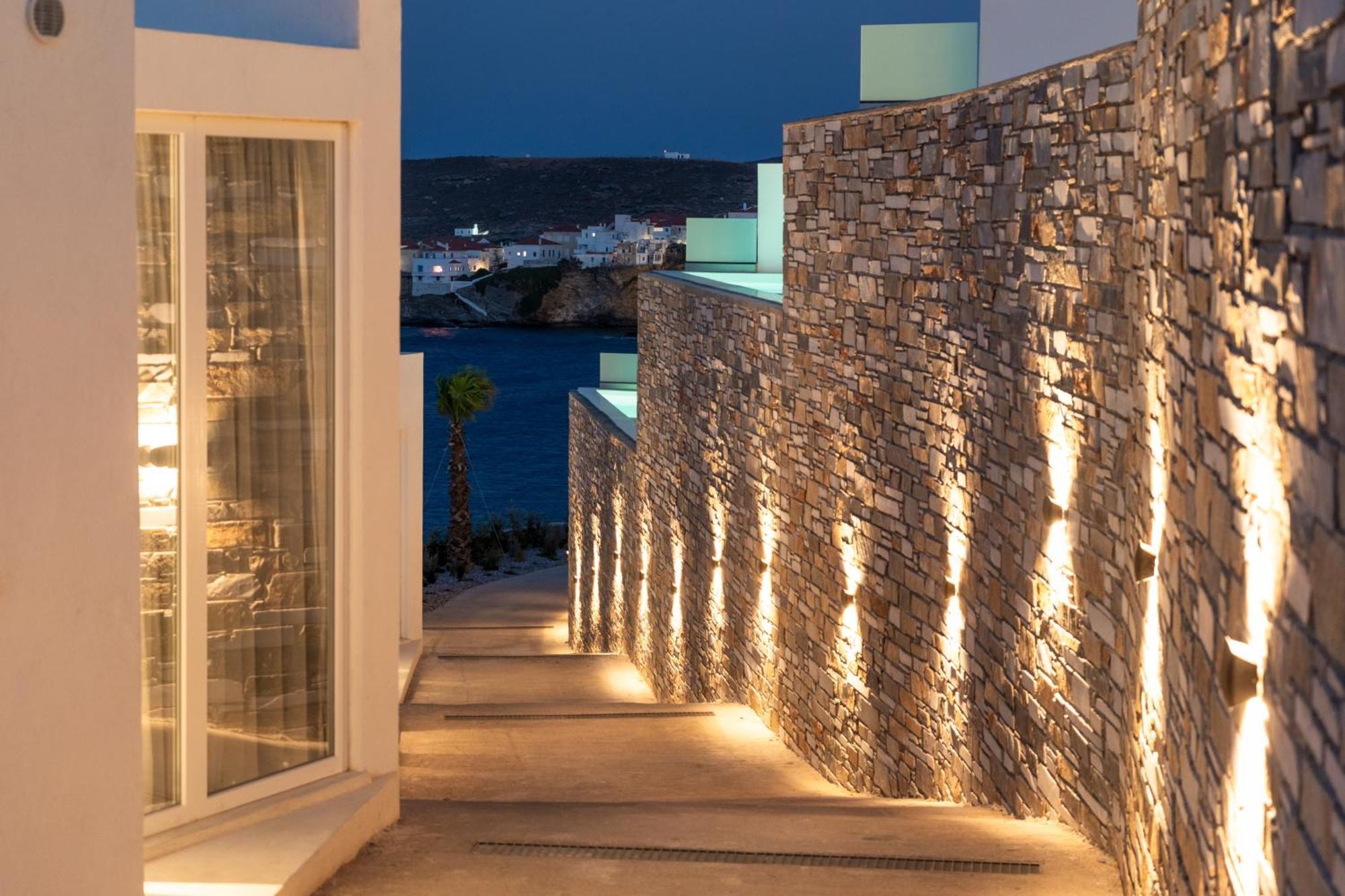 Golden Vista, Beachfront Suites By Explore Andros Luaran gambar